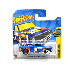   HW Art Cars - 4/10 - Chevrolet Chevy Pickup Custom (1969) - Hotwheels - 1:64