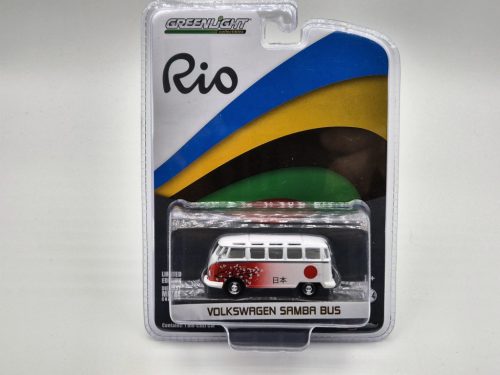 Volkswagen VW Samba Bus - Jocurile Olimpice de la Rio (2016) - Greenlight - 1:64