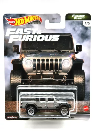 Hot Wheels Fast and Furious - Furios și iute 4/5 - Jeep Gladiator - Hotwheels - 1:64