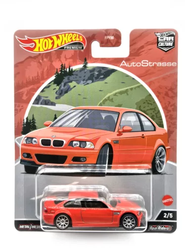 Hot Wheels Premium - BMW E46 M3 - AutoStrasse - Hotwheels - 1:64
