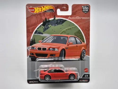 Hot Wheels Premium - BMW E46 M3 - AutoStrasse - Hotwheels - 1:64