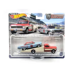   Hot Wheels Team Transport - Chevrolet Impala - Camion Rampă Chevrolet - Hotwheels - 1:64