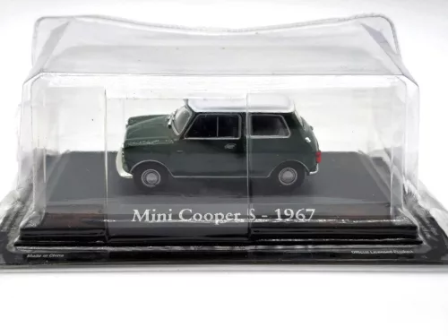 Mini Cooper S (1967) - verde închis - Edicola - 1:43