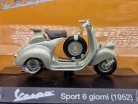 Vespa Sport 6 giorni (1952) - Edicola - 1:18