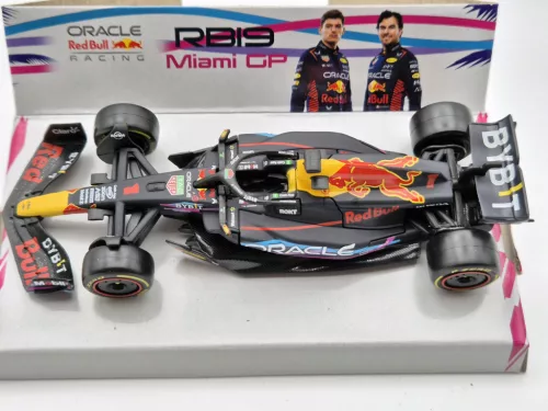 Red Bull RB19 Echipa Oracle F1 #1 (2023) - Miami GP - Max Verstappen - Bburago - 1:43