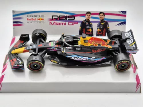 Red Bull RB19 Echipa Oracle F1 #1 (2023) - Miami GP - Max Verstappen - Bburago - 1:43