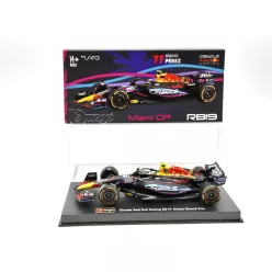   Red Bull RB19 Echipa Oracle F1 #11 (2023) - Miami GP - Sergio Perez - CU PILOT - Bburago - 1:43