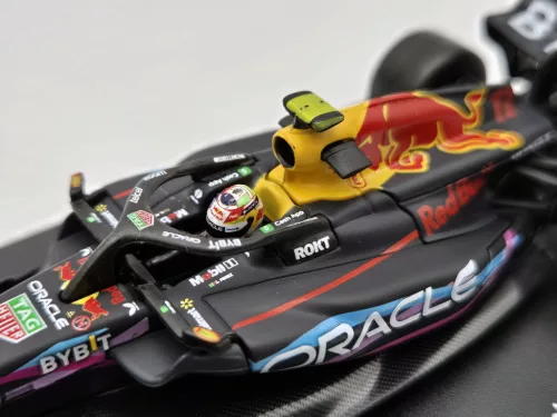 Red Bull RB19 Echipa Oracle F1 #11 (2023) - Miami GP - Sergio Perez - CU PILOT - Bburago - 1:43