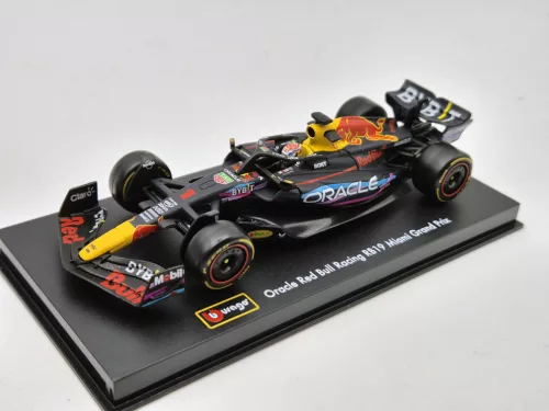 Red Bull RB19 Echipa Oracle F1 #1 (2023) - Miami GP - Max Verstappen - CU PILOT - Bburago - 1:43