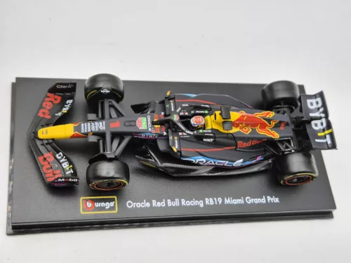 Red Bull RB19 Echipa Oracle F1 #1 (2023) - Miami GP - Max Verstappen - CU PILOT - Bburago - 1:43