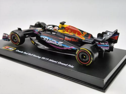 Red Bull RB19 Echipa Oracle F1 #1 (2023) - Miami GP - Max Verstappen - CU PILOT - Bburago - 1:43