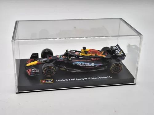 Red Bull RB19 Echipa Oracle F1 #1 (2023) - Miami GP - Max Verstappen - CU PILOT - Bburago - 1:43