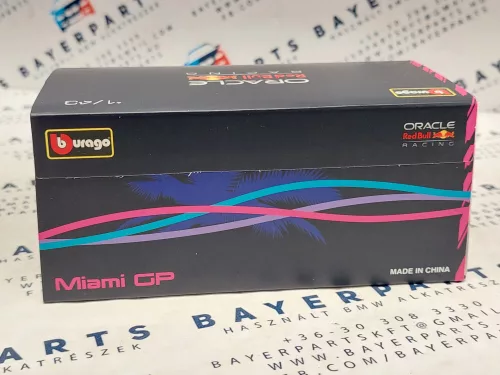 Red Bull RB19 Echipa Oracle F1 #1 (2023) - Miami GP - Max Verstappen - CU PILOT - Bburago - 1:43