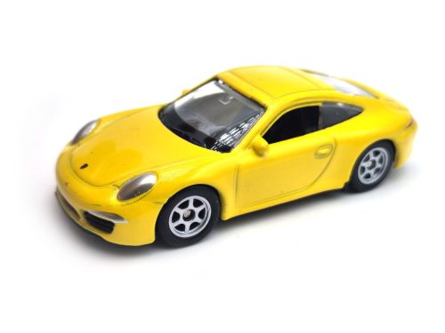 Porsche Carrera 4S 911 - galben - Welly - 1:64