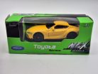 Toyota Supra - galben - Welly - 1:64