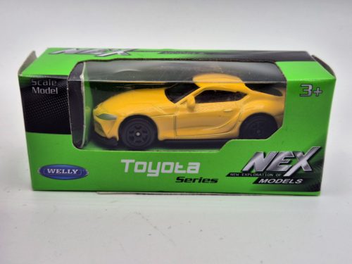 Toyota Supra - galben - Welly - 1:64