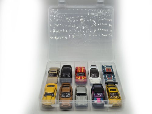 Vitrină suport pentru mașinuțe Hot Wheels (transparent) - Hotwheels - 1:64