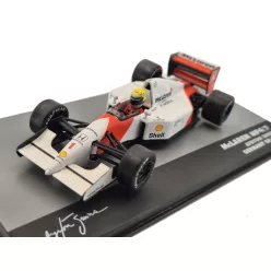   McLaren MP4/7 F1 #1 (1992) - GP Germania - Ayrton Senna - CU PILOT - Edicola - 1:43