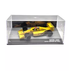   Lotus 100T Echipa Camel Honda #1 (1988) - GP Britanic - Nelson Piquet - CU PILOT - Edicola - 1:43