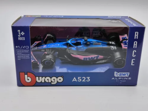 Renault Alpine A523 BWT Racing F1 #31 (2023) - Esteban Ocon - Bburago - 1:43