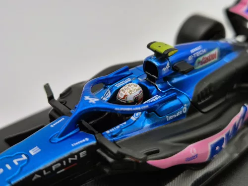 Renault Alpine A523 BWT Racing F1 #10 (2023) - Pierre Gasly - CU PILOT - Bburago - 1:43