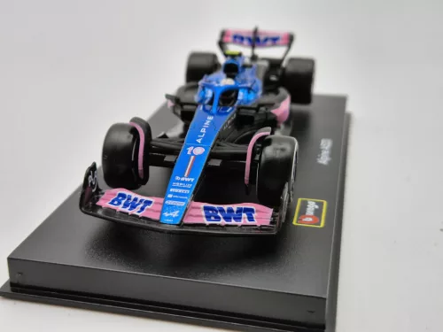 Renault Alpine A523 BWT Racing F1 #10 (2023) - Pierre Gasly - CU PILOT - Bburago - 1:43