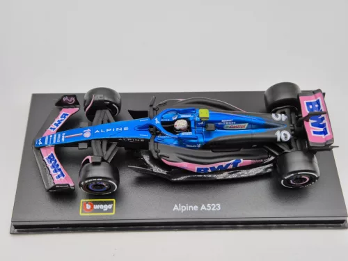 Renault Alpine A523 BWT Racing F1 #10 (2023) - Pierre Gasly - CU PILOT - Bburago - 1:43