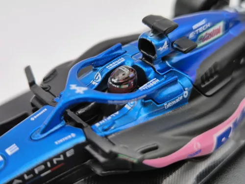 Renault Alpine A523 BWT Racing F1 #31 (2023) - Esteban Ocon - CU PILOT - Bburago - 1:43