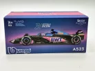 Renault Alpine A523 BWT Racing F1 #31 (2023) - Esteban Ocon - CU PILOT - Bburago - 1:43