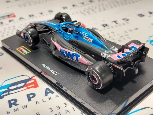 Renault Alpine A523 BWT Racing F1 #31 (2023) - Esteban Ocon - CU PILOT - Bburago - 1:43