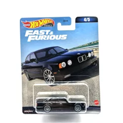   Hot Wheels Premium Fast and Furious - Furios și iute 4/5 - BMW E34 M5 (1991) - Hot Wheels - 1:64