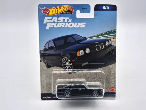 Hot Wheels Premium Fast and Furious - Furios și iute 4/5 - BMW E34 M5 (1991) - Hot Wheels - 1:64