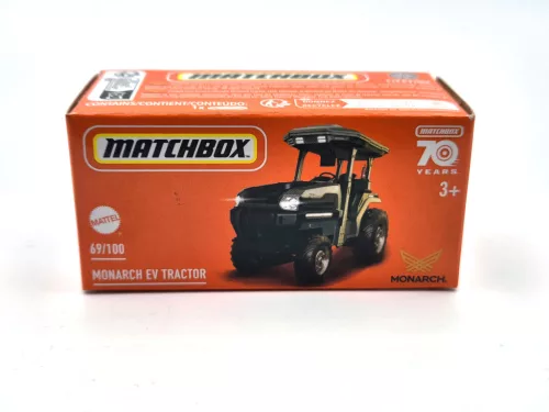 Tractor Motivo Monarch EV - 69/100 - Matchbox - 1:64