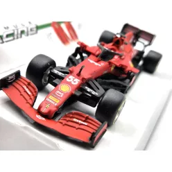   Ferrari SF21 Echipa Scuderia F1 #55 (2021) - Carlos Sainz - Bburago - 1:43