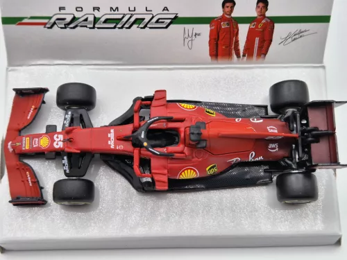 Ferrari SF21 Echipa Scuderia F1 #55 (2021) - Carlos Sainz - Bburago - 1:43