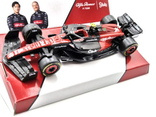 Alfa Romeo C43 Team Stake F1 #24 (2023) - Guanyu Zhou - Bburago - 1:43