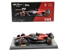 Alfa Romeo C43 Team Stake F1 #77 (2023) - Valtteri Bottas - CU PILOT - Bburago - 1:43