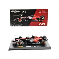   Alfa Romeo C43 Team Stake F1 #77 (2023) - Valtteri Bottas - CU PILOT - Bburago - 1:43