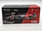 Alfa Romeo C43 Team Stake F1 #77 (2023) - Valtteri Bottas - CU PILOT - Bburago - 1:43