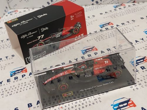 Alfa Romeo C43 Team Stake F1 #77 (2023) - Valtteri Bottas - CU PILOT - Bburago - 1:43