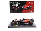Alfa Romeo C43 Team Stake F1 #24 (2023) - Guanyu Zhou - CU PILOT - Bburago - 1:43