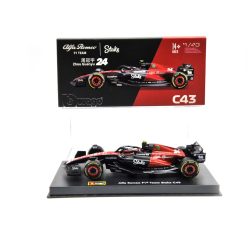   Alfa Romeo C43 Team Stake F1 #24 (2023) - Guanyu Zhou - CU PILOT - Bburago - 1:43