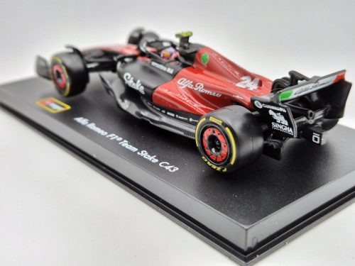 Alfa Romeo C43 Team Stake F1 #24 (2023) - Guanyu Zhou - CU PILOT - Bburago - 1:43