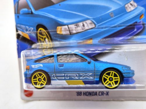 HW J-Imports - 2023 148/250 - Honda CR-X CRX (1988) - Hot Wheels - 1:64 1/64 mașinuță - cu blister șifonat 