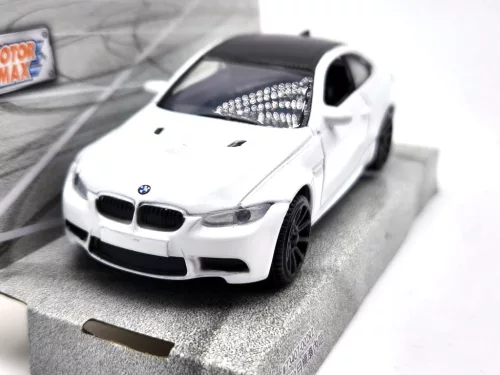 BMW E92 M3 - alb - Motormax - 1:43