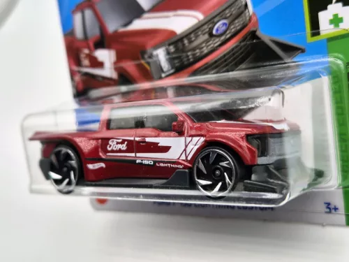 HW Green Speed - 2024 37/250 - Ford F-150 Lightning Custom - Hot Wheels - 1:64