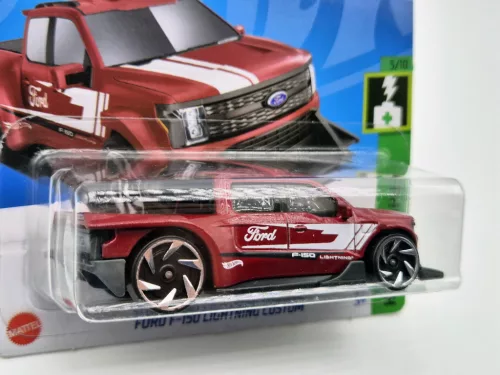 HW Green Speed - 2024 37/250 - Ford F-150 Lightning Custom - Hot Wheels - 1:64