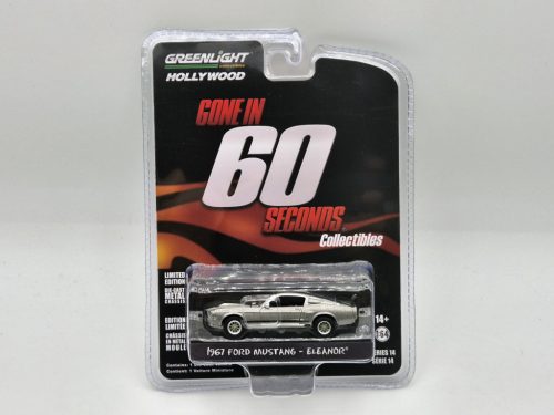 Ford Mustang Shelby GT500 (1967) - Eleanor - Greenlight - 1:64