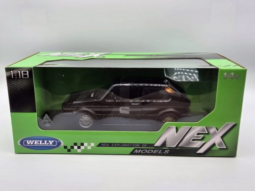 Volkswagen VW Golf Gti - negru - Welly - 1:18