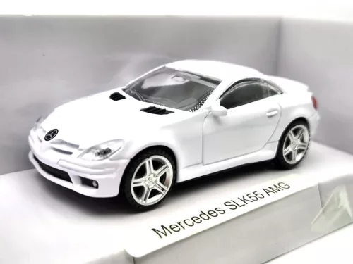 Mercedes Benz SLK55 AMG - alb - Rastar - 1:43